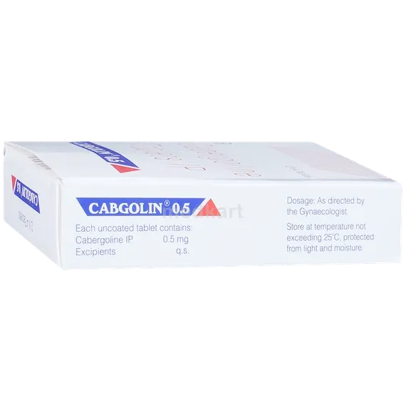 cabgolin 0.5mg tablet 4's